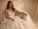 luxury bridal wedding dress soft sophistic